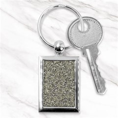 Intricate Ornate Pattern Key Chain (rectangle) by dflcprintsclothing