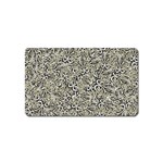 Intricate Ornate Pattern Magnet (Name Card) Front