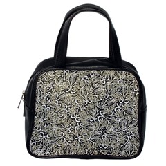 Intricate Ornate Pattern Classic Handbag (one Side)