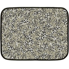 Intricate Ornate Pattern Fleece Blanket (mini) by dflcprintsclothing