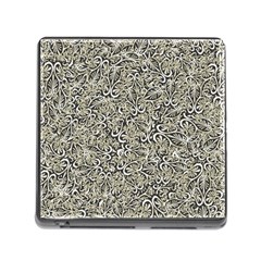 Intricate Ornate Pattern Memory Card Reader (square 5 Slot)