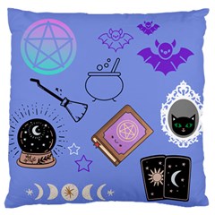 Pastel Goth Witch Blue Standard Flano Cushion Case (one Side) by NerdySparkleGoth