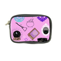 Pastel Goth Witch Pink Coin Purse by NerdySparkleGoth