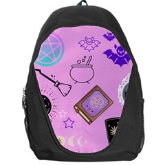 Pastel Goth Witch Pink Backpack Bag by NerdySparkleGoth