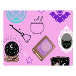 Pastel Goth Witch Pink Double Sided Flano Blanket (Large)  80 x60  Blanket Front