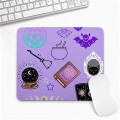 Pastel Goth Witch Purple Large Mousepads by NerdySparkleGoth