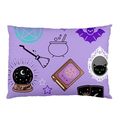 Pastel Goth Witch Purple Pillow Case by NerdySparkleGoth