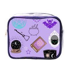 Pastel Goth Witch Purple Mini Toiletries Bag (one Side) by NerdySparkleGoth