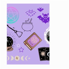 Pastel Goth Witch Purple Large Garden Flag (two Sides) by NerdySparkleGoth