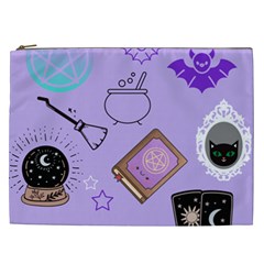 Pastel Goth Witch Purple Cosmetic Bag (xxl) by NerdySparkleGoth