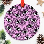 Pink Bats Ornament (Round) Front