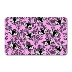 Pink Bats Magnet (rectangular) by NerdySparkleGoth