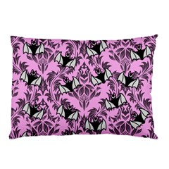 Pink Bats Pillow Case by NerdySparkleGoth