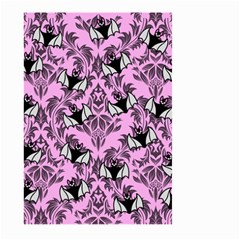 Pink Bats Large Garden Flag (two Sides) by NerdySparkleGoth