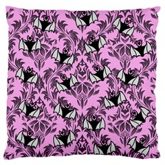 Pink Bats Standard Flano Cushion Case (two Sides) by NerdySparkleGoth