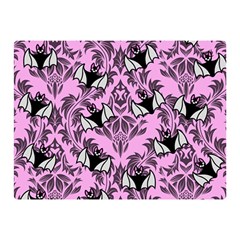 Pink Bats Double Sided Flano Blanket (mini)  by NerdySparkleGoth