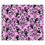 Pink Bats Double Sided Flano Blanket (Small)  50 x40  Blanket Front