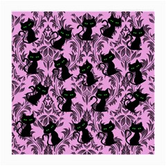 Pink Cats Medium Glasses Cloth by NerdySparkleGoth