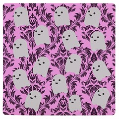 Pink Ghosts UV Print Square Tile Coaster 