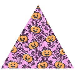 Pink Jacks Wooden Puzzle Triangle by NerdySparkleGoth