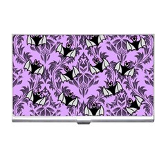 Purple Bats Business Card Holder by NerdySparkleGoth