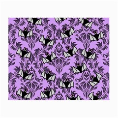 Purple Bats Small Glasses Cloth by NerdySparkleGoth