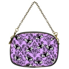 Purple Bats Chain Purse (one Side) by NerdySparkleGoth