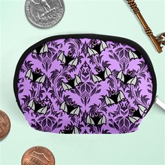 Purple Bats Accessory Pouch (medium) by NerdySparkleGoth