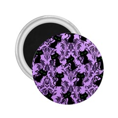 Purple Cats 2 25  Magnets by NerdySparkleGoth