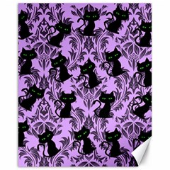 Purple Cats Canvas 16  X 20  by NerdySparkleGoth