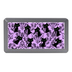 Purple Cats Memory Card Reader (mini) by NerdySparkleGoth