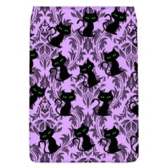 Purple Cats Removable Flap Cover (l) by NerdySparkleGoth