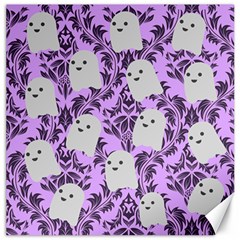 Purple Ghosts Canvas 12  X 12  by NerdySparkleGoth