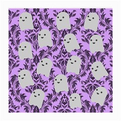 Purple Ghosts Medium Glasses Cloth (2 Sides) by NerdySparkleGoth