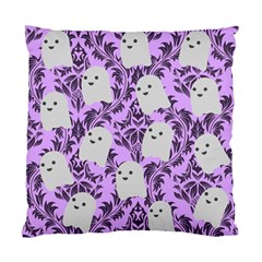 Purple Ghosts Standard Cushion Case (one Side) by NerdySparkleGoth