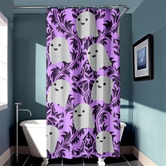 Purple Ghosts Shower Curtain 36  X 72  (stall)  by NerdySparkleGoth