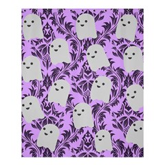 Purple Ghosts Shower Curtain 60  X 72  (medium)  by NerdySparkleGoth