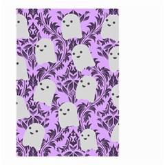 Purple Ghosts Small Garden Flag (two Sides) by NerdySparkleGoth