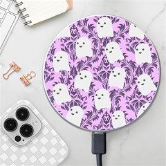 Purple Ghosts Wireless Charger