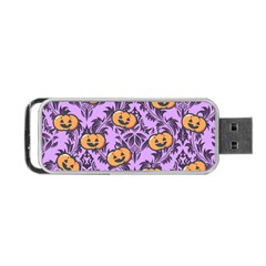 Purple Jack Portable USB Flash (One Side)