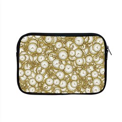 Vintage Clock Motif Pattern Apple Macbook Pro 15  Zipper Case by dflcprintsclothing