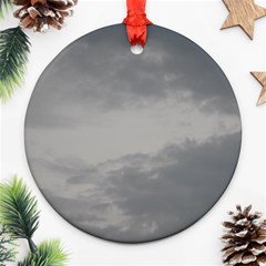 Storm Clouds Collection Ornament (round) by HoneySuckleDesign