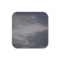 Storm Clouds Collection Rubber Square Coaster (4 Pack) by HoneySuckleDesign