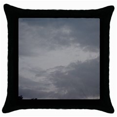 Storm Clouds Collection Throw Pillow Case (black)