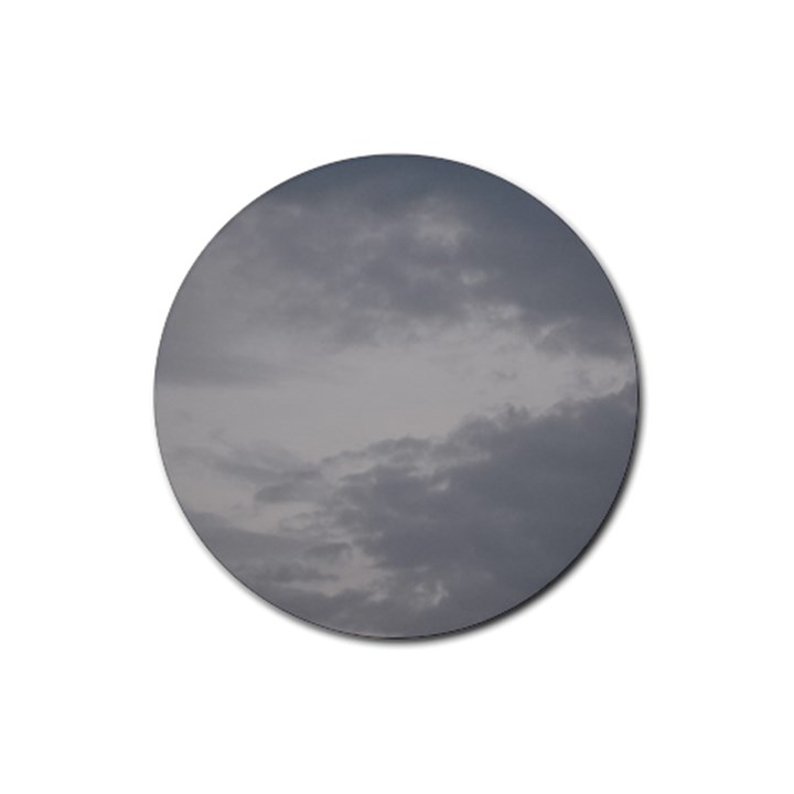 Storm Clouds Collection Rubber Round Coaster (4 pack)