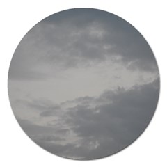 Storm Clouds Collection Magnet 5  (round) by HoneySuckleDesign