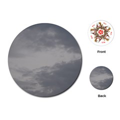 Storm Clouds Collection Playing Cards Single Design (round) by HoneySuckleDesign