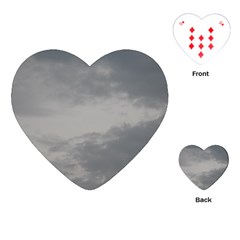 Storm Clouds Collection Playing Cards Single Design (heart)