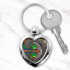 Alice In Wonderland Cat Key Chain (heart)