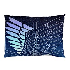 Attack On Titan Scouting Legion Pillow Case (two Sides) by artworkshop